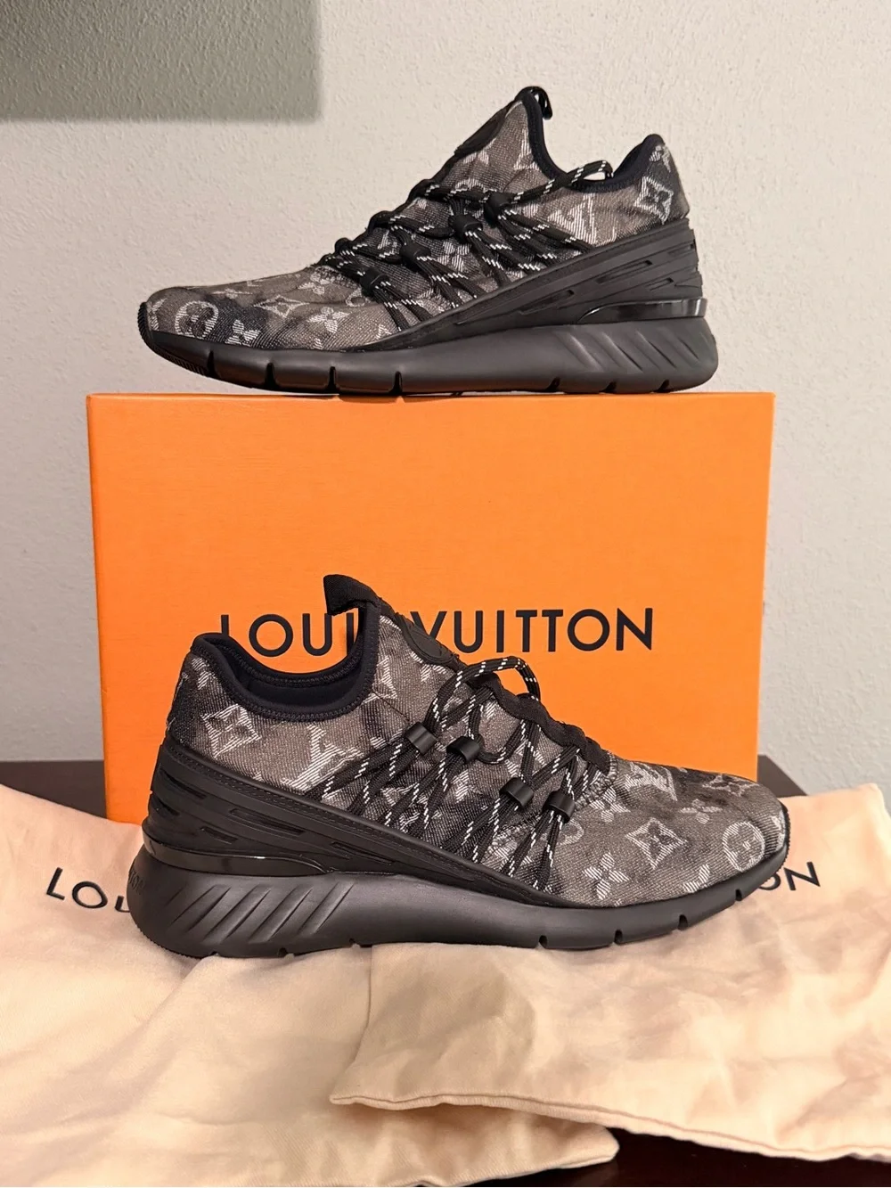 Louis Vuitton Fastlane Sneakers NEW with COA